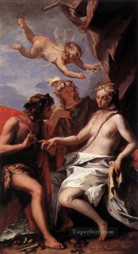 Bacchus And Ariadne grand manner Sebastiano Ricci Oil Paintings